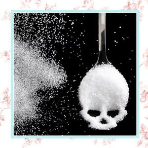 🍒 4PC SKULL SPOONS SET SKELETON GOTHIC EMO GOTH SILVER 304 HOME KITCHEN BUNDLE